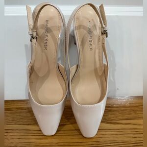 Marc Fisher Lethe Slingback Pump in Soft Blush, size 6.5